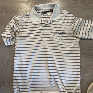 Oxford striped Golf polo